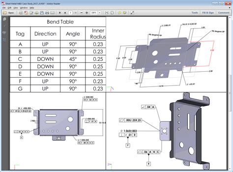 sheet metal design practice pdf